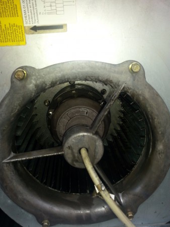 gereinigde ventilator